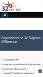 Mobile Screenshot of 32degrees.ca